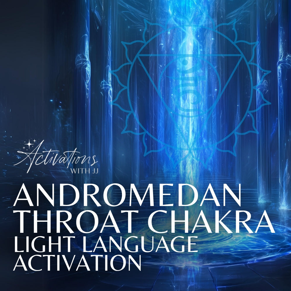 Andromedan Throat Chakra Activation | Light Language | MP3 Audio