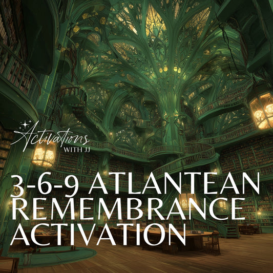 3-6-9 Atlantean Remembrance | Light Language Activation | Full 30-Minute (MP3 Recording)