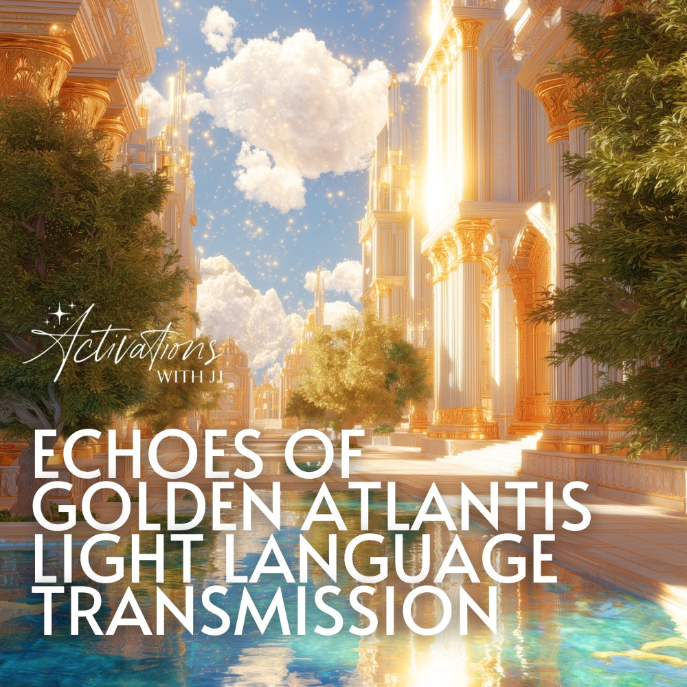 Echoes of Golden Atlantis | Light Language Transmission (MP3 Recording)