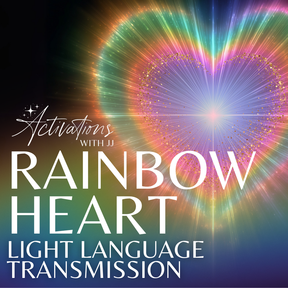 Rainbow Heart Light Language Transmission (mp3 recording)