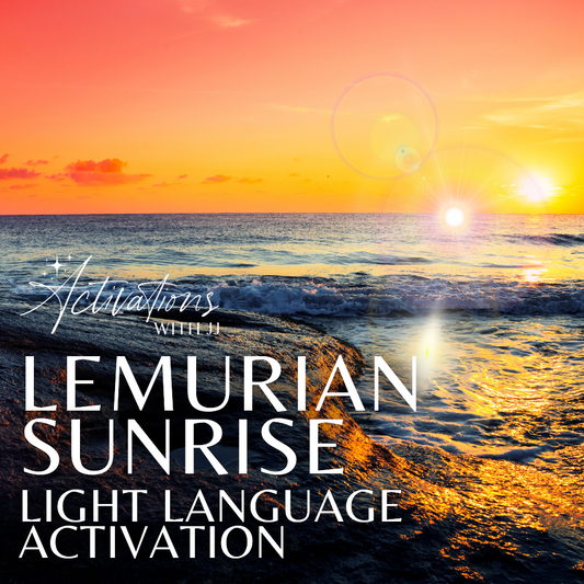 Lemurian Sunrise | Light Language Activation (MP3 Recording)
