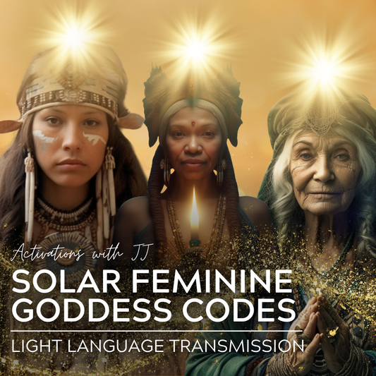 Solar Feminine Goddess Codes | Light Language Activation | 30-minute MP3 Recording