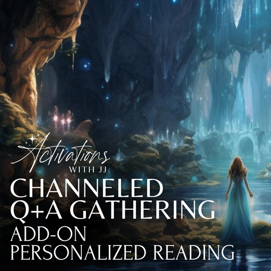 ADD-ON Personal Reading for Channeled Q+A Gathering | April 2024